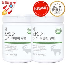 경성건강원 산양유 유청 단백질 분말 300g, 2개