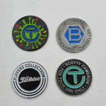 써클티 타이틀 골프 볼마커 볼마크 필드용품, 4. BT 블루