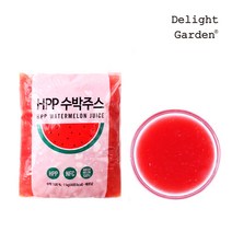 [딜라잇가든]냉동HPP수박주스(수박100%착즙) 1kg, 단품, 단품