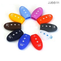 인피니티 키케이스 3버튼 스마트키 실리콘 키홀더 키커버 11색상 50%할인, 블랙