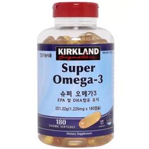 커클랜드 오메가3 180정 영양제 1229mg X 1통, 5개