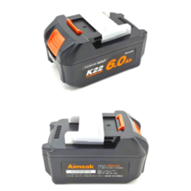 아임삭 22V 배터리 B60L22D 21.6V 6.0Ah 안전커버포함 2022제조