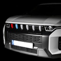 토레스 튜닝 그릴커버 악세사리 몰딩 용품, 카본 낱개