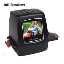 필름 스캐너 인화 변환기 아날로그 슬라이드 스캔 휴대용 네거티브 35135mm 컨버터 사진 디지털 이미지 뷰어 24 인치 LCD 내장 편집 소프트웨어 포함