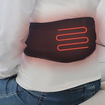 루시르히트 온열 듀얼 스트랩 허리보호대, 온열 듀얼스트랩 허리보호대