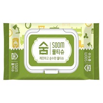 숨물티슈 100매 캡형 업소용 식당용물티슈, 2개