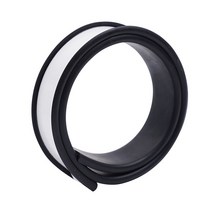엣지 밴딩기 2M 접착 가장자리 밴딩 테이프 5-36mm U PVC 베니어 시트 가구 캐비닛 테이블 가드 수호자 인, 02 12mm   2M, 08 black