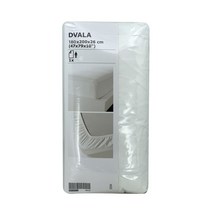 이케아 매트리스커버 드발라 180x200cm 화이트 1개