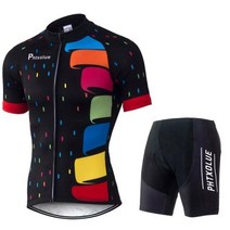 자전거동호회 자전거복장 자전거옷 자전거의류 MTB 유니폼 세트 통기성 자전거 사이클링 의류 폴리에스터 빠른 건조