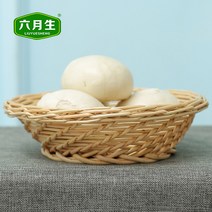 6월 과일 엮어짠 광주 만두 쿠리 원형 간식 라탄바구니, T01-원색 스몰(직경 25높이 7)권연