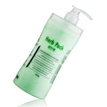 허브란 팩 헤어케어 머리 마사지 두피 크리닉 1000ml, 1