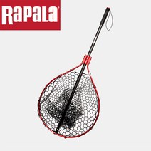 RAPALA 러버 편리 길이조절 통용 뜰채 품위 실리트, T02-M 핸즈 신축성