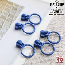 고급무광) 3호비슬론지퍼 전용슬라이더(5개), 블루