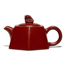 명품 자사호 중국 자사차호 다기 고급 차호 주전자 6 Side Yixing 찻 주전자, 1