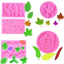 모양틀 입체 두꺼운 월병 케이크 도구 용 실리콘 몰드 diy 초콜릿 퐁당 주방 베이킹 용품 다양한 잎 메이플 리프 수지 몰드 몰드 가정용 베이킹, 1pc-no10