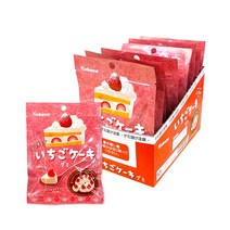 카바야 딸기케이크모양 젤리 40g 5개, 단품