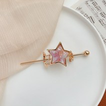 비녀 한식 별이총총한하늘 금속 현대 데일리 심플 프렌치 고퀄리티 감각 올림머리 헤어액세서리 여성 2184263991