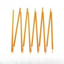 알루미늄 제작 일자형 재질 7001 텐트 폴대 11mm ㄷ자형, 9.5mm 418cm(12등분) 1개