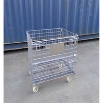 망카 철제도구 핸드카트 운반 대차 바스켓 짐수레, A1형 풀리 800x600x640