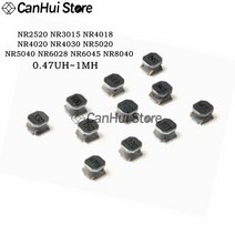 SMD 자기 접착제 차폐 전원 인덕터 0.47UH ~ 100UH NR2520 NR3015 NR4018 NR4020 NR6028 NR604, 08 NR6028_03 1.5UH