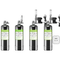 CO2 이산화탄소 실린더 고압 어항 산소통 발생기, 2L 기본구성