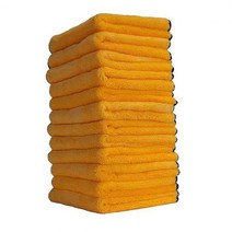 세차타월 Chemical Guys 프로페셔널 등급 다목적 프리미엄 극세사 타월 수건 12개 팩 16x16인치, Towels, one option