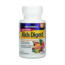 엔자이메디카 어린이 다이제스트 과일맛 츄어블 효소60정 ENZYMEDICA 키즈 아밀라아제 아밀레이스 프로테아제 리파아제 락타아제 아밀라제 라이페이스 말타이스