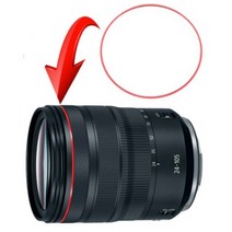 캐논 호환 EF 24-105mm F/4L IS USM 렌즈 수리 부품용 빨간색 표시 링 선 원형 1개, 한개옵션0