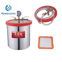 탈포기스테인레스 스틸 2 -6 갤런 실리카겔 거품 제거 진공 배럴 챔버 가스, 04 6gallon-300x400mm