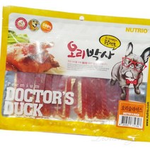 리시안제이 오리 슬라이스 300G 진도견사료 강아지맛있는사료