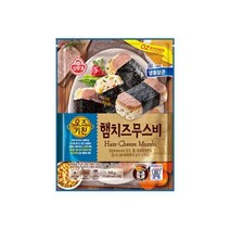 오뚜기 혼밥 오즈키친 햄치즈무스비 500G 엄마손맛 자취템 소풍 피크닉 한끼식사 바쁜아침식사, 16개