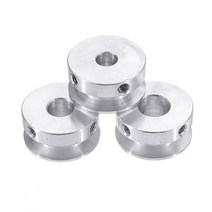 풀리 30mm 알루미늄 합금 단일 홈 4 16mm 모터 샤프트 용 고정 보어 휠 6mm 벨트, 15mm