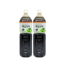 [트윈스몰] 국산매실로 담근 매실액 베스트코 매실원액1.5리터, 2개
