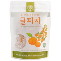 옴니허브 귤피차 파우치 전통차/국내차, 50g, 2개