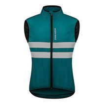승마조끼 WOSAWE-사이클링 반사 조끼 방풍 러닝 안전 오토바이 Gilet MTB 라이딩 자전거 의류 민소매 자켓, EU 3XL(ASIA 4XL), BL205-Q