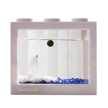세남자바스켓 북극의 꿈 블럭어항 국산 마리모 DIY세트, 흰색 블럭+북극곰