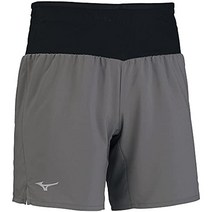 마라톤복 mizuno 러닝웨어 멀티 포켓 팬츠 드라이 반바지 360° 포켓 수납, 중간, 그래픽 패턴씨네이비 (j2mb2060)