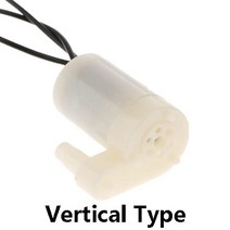 수류 모터 수중 펌프 마이크로 잠수정 펌프 DIY 키트에 대 한 미니 워터 물고기 탱크 수족관 수 중 분수 DC, 02 Vertical Type