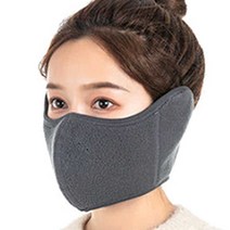 겨울 방한넥워머 +패션마스크증정 3올인원 방한마스크 오토바이 스키 등산 골프 자전거 낚시 배달 라이더 스포츠 마스크, 극세사방한마스크-그레이