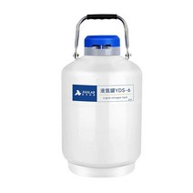 액체 질소통 저장용기 실험실 보관 탱크 휴대용 액화, 2L 50mm 구경