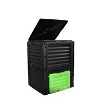 전원 주택 음식물 쓰레기 처리기 300L 퇴비통 대용량, 블랙게이트300L