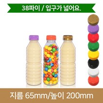 페트병 경진콩물식혜(사골육수) 500ml-(A) 38파이, 1개, 빨강