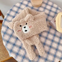 여성 겨울 두꺼운 봉제 인형 캐시미어 스카프 칼라 목도리 목 따뜻한 어깨 걸이 니트 Neckerchief Ins 귀여