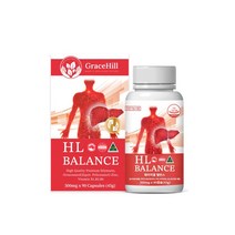 프리미엄 호주 HL밸런스 500mg x 90캡슐 3개월 / 밀크씨슬 옥타코사놀 아연, 3개