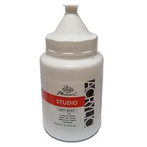 아크릴물감 STUDIO 250ml 104 Titanium White/ 대용량 흰색 낱색 미술 벽화 공예 diy 디자인 인테리어재료