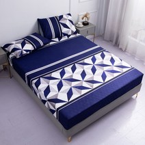 호텔침구 100% 방수 매트리스 커버 딥 포켓 솔리드 컬러 안티-진드기 장착 침대 시트 보호 킹 퀸