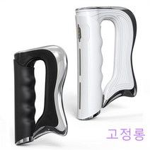 무선 충전식 휴대용 전신 어깨 근막 근육마사지기 전동 진동 NMES 저주파마사지 안마기, 01.블랙