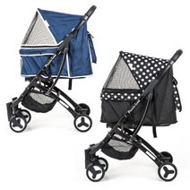 피콜로 유모차 베네 DG-136 애견유모차, 선택:01. 블랙