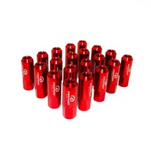 튜익스휠너트 자동차휠너트 cnspeed 새로운 도착 cnspeed 60mm m14 x, 빨간색, 1개