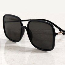 아빠가만든안경 / 남자 여자 빅 프레임 오버 사이즈 사각 뿔테 패션 선글라스